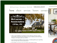 Tablet Screenshot of dmclarencpa.com